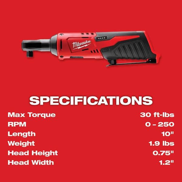 Milwaukee - M12 FUEL 12V Lithium-Ion Brushless Battery 6 in. HATCHET Pruning Saw Kit w/3/8 in. Ratchet, 4.0 Ah Battery, Charger