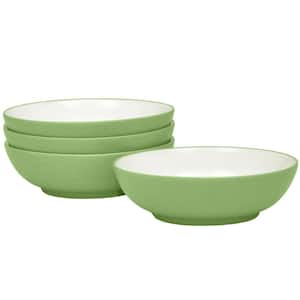 Colorwave Apple 7 in., 22 fl. Oz. (Green) Stoneware Cereal/Soup Bowls, (Set of 4)