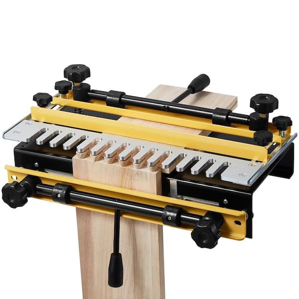 VEVOR Dovetail Jig 12 in. W Dove Tailing Router Jigs Router Bit 1/2 in. Template Alignment for Furniture Wood Making