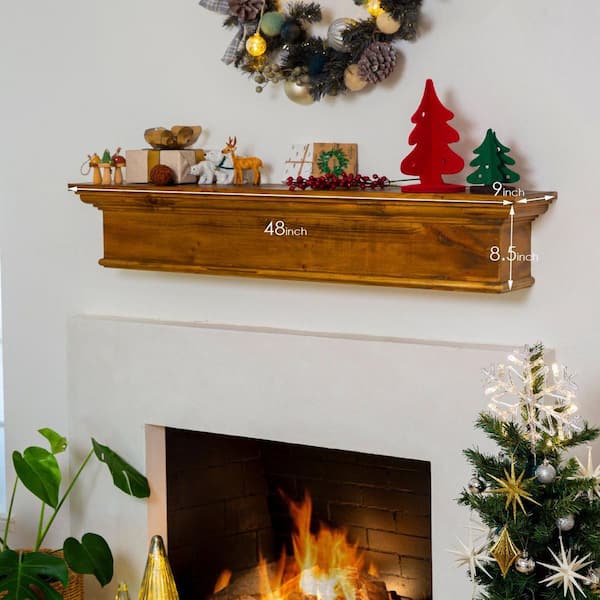 Fireplace Mantel Shelves, Floating Mantel Shelves