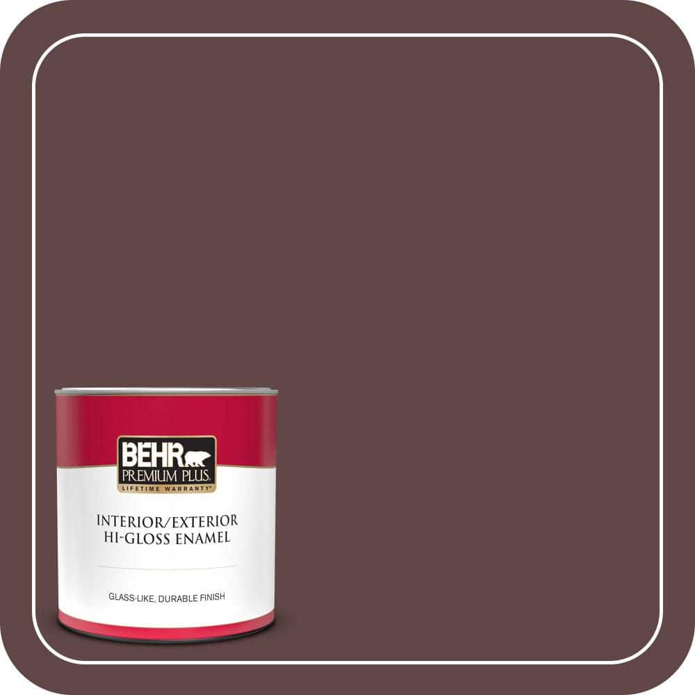 1 qt. #S-G-700 Wild Raisin Hi-Gloss Enamel Interior/Exterior Paint & Primer price history on PriceWatchPro