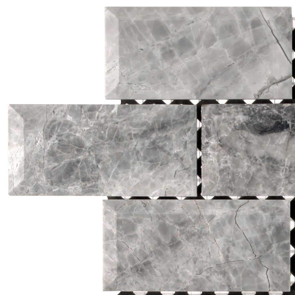 Ice Grey Marble  Field Tile, Mosaic & Molding, Featured Tile