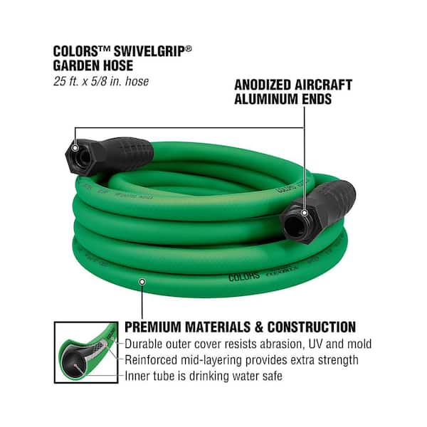 Flexzilla Colors Series 5/8 in. x 25 ft. 3/4 in. 11-1/2 GHT