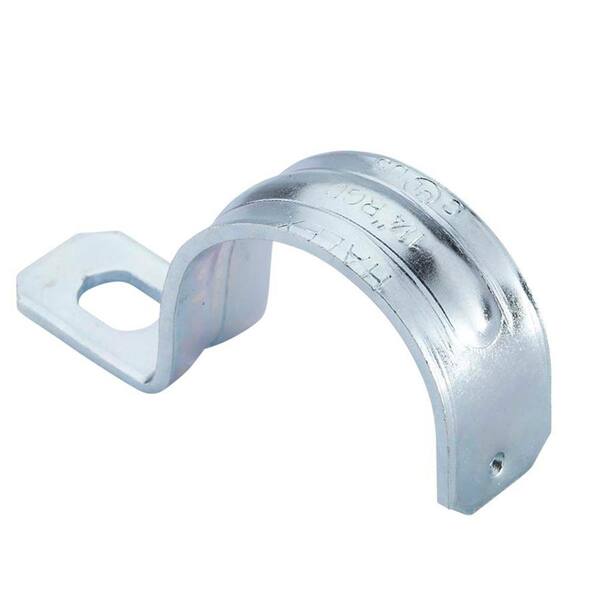 Halex Pattern Halex 61105B Conduit Strap, Steel, Zinc-Plated