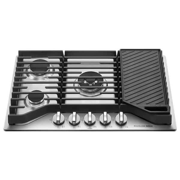 GASLAND 30 in. Built-In Gas Cooktop in Stainless Steel with 5 Burners