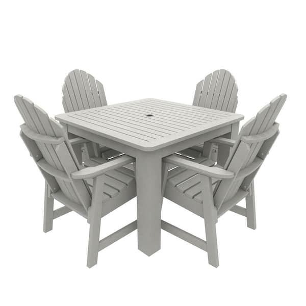 Highwood Muskoka 5-Pieces Square Bistro Dining Set
