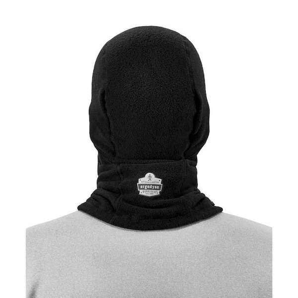 Ergodyne N-Ferno Black 2-Piece Fleece Balaclava 6826 - The Home Depot