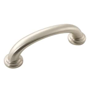 Hickory Hardware Zephyr 1-1/4-in Satin Nickel Mushroom Farmhouse Cabinet Knob 10 Pack