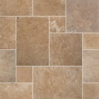 Tuscany Beige Travertine Paver Tumbled Kits (360 pieces/480 sq. ft./Pallet)