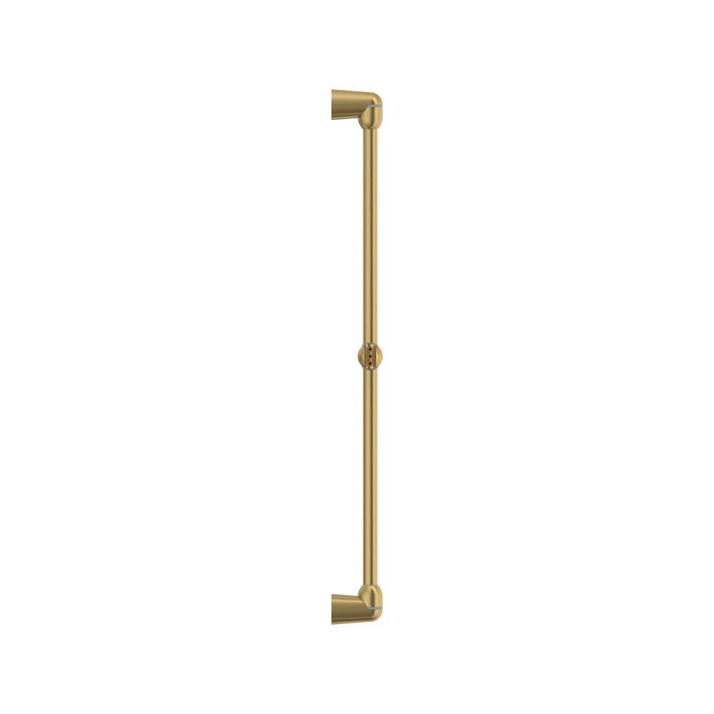 Adjustable 36-Inch Gold Stainless Steel Shower Slide Bar
