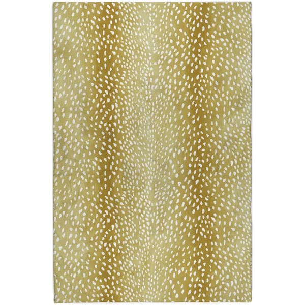 Dream Shag Premium Machine Washable Abstract ADS44 Gilded 8 ft. x 10 ft. Area Rug