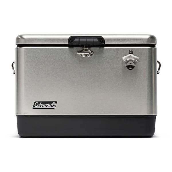 Reunion 54 qt. Steel Belted Cooler, Stainless Steel