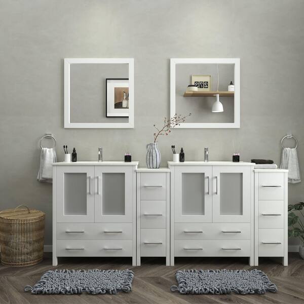 18 Great Ideas for Bathroom Double Vanities