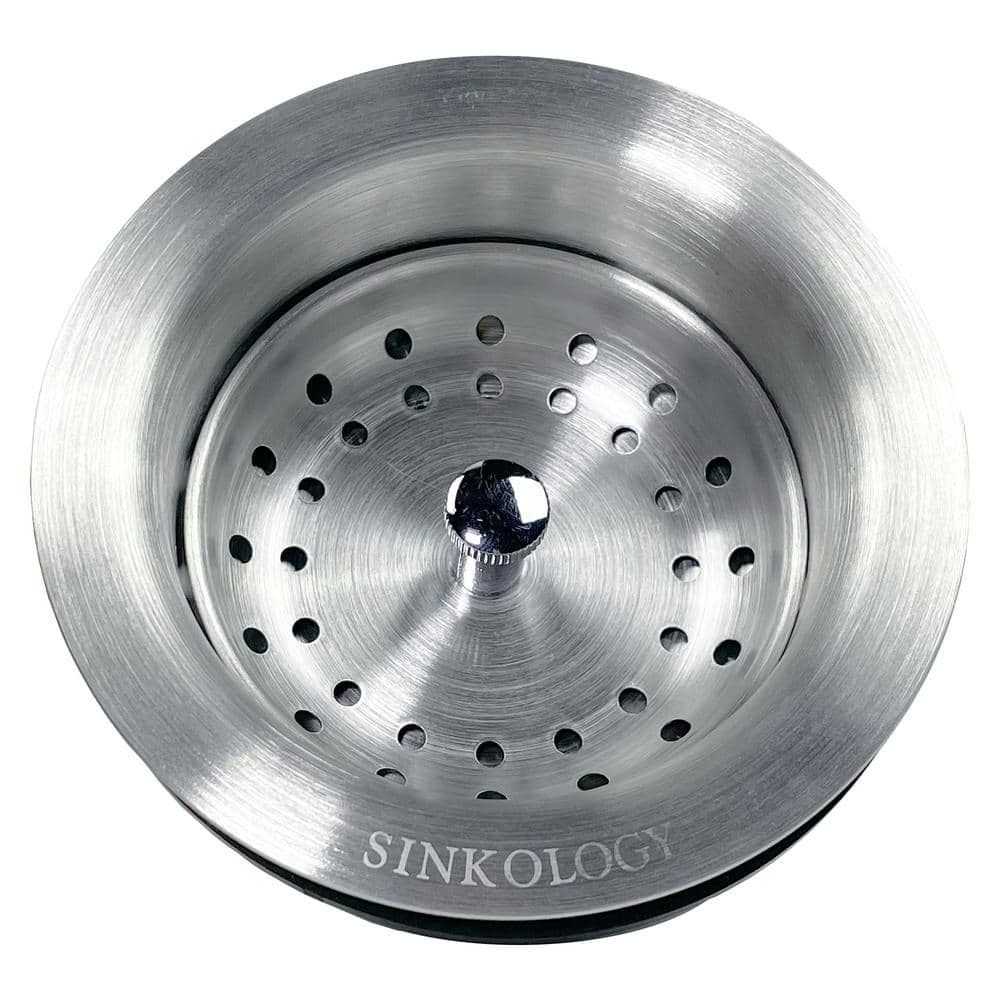 IPT Sinks Stainless Steel Strainer With Twist-To-Lock Stopper - STRAINER