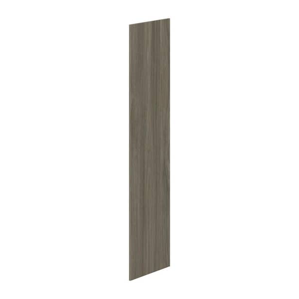 J COLLECTION Timberline 24 in. W x 96 in. H Cabinet End Panel in Walnut