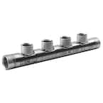 3/4 in. x 3/4 in. x (4) 1/2 in. CSST FIPT Stainless Steel Manifold