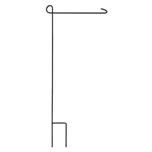 44 in. x 17.5 in. x 0.5 in. Metal Garden Flag Stand