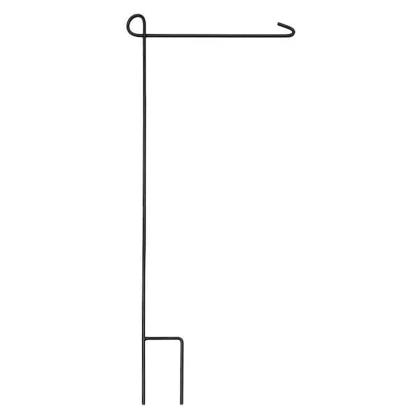 44 in. x 17.5 in. x 0.5 in. Metal Garden Flag Stand