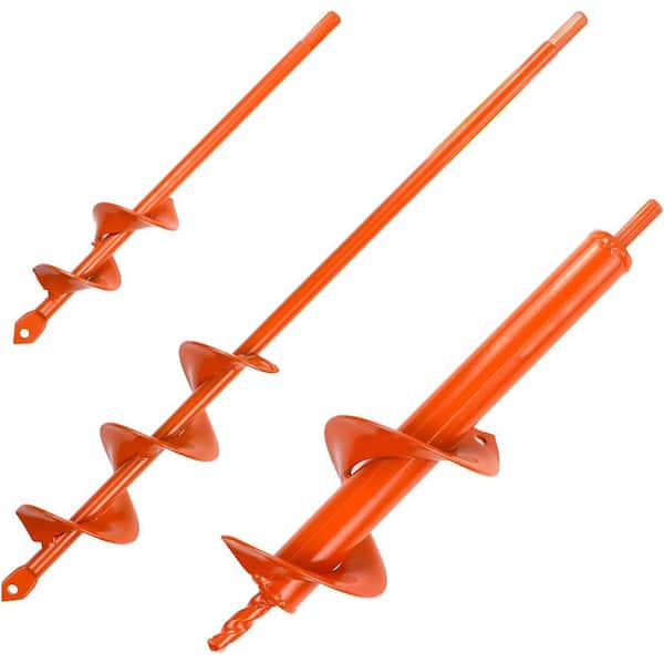 3-Piece Garden Planter Auger Bit Set for 3/8 in. Drill