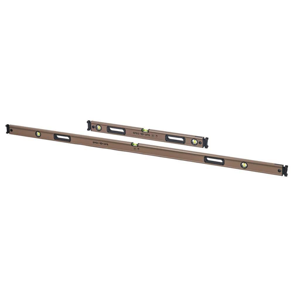 SPEC OPS 32 in. and 78 in. Magnetic Box Beam Level Jamb Set SPEC OPS 32 in. and 78 in. Magnetic Box Beam Level Jamb Set