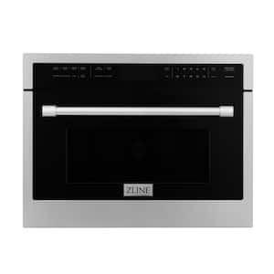24'' 1.6 cu. Fit. Built-in Convection Microwave Oven with Speed Cook in Stainless Steel with Sensor Cooking