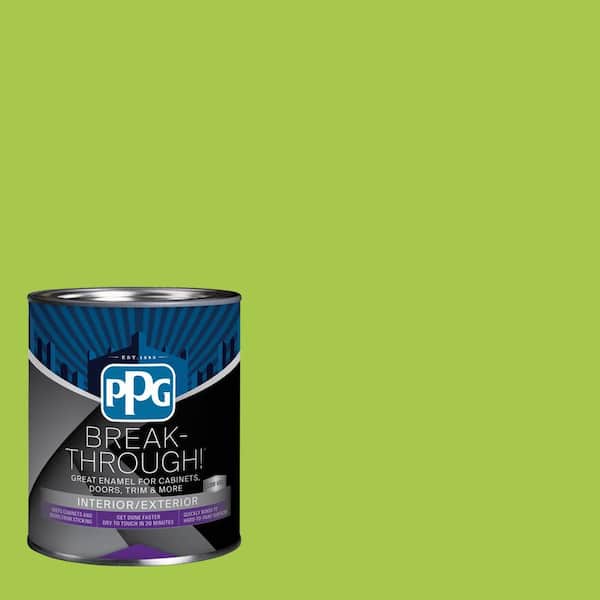 Break-Through! 1 qt. PPG1220-7 Mojo Semi-Gloss Door, Trim & Cabinet Paint
