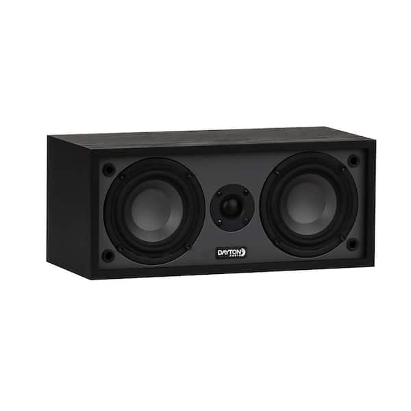 Classic C40 4 in. Woofer 100 Watt Black Center Channel Speaker