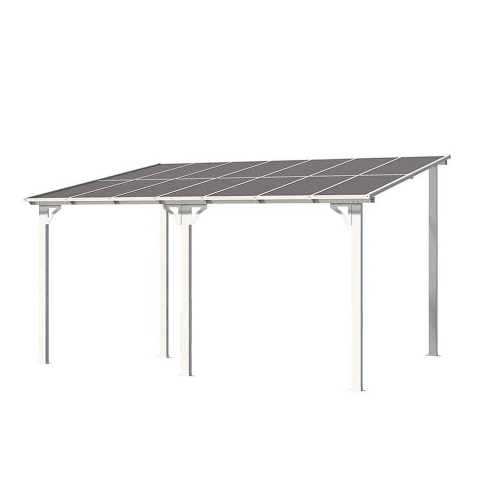 10 ft. x 14 ft. White Rectangle Gazebo with Hardtop Aluminum Roof price history on PriceWatchPro