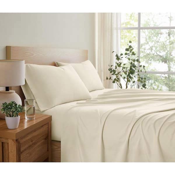 Everyday Microfiber Vanilla Twin XL Sheet Set