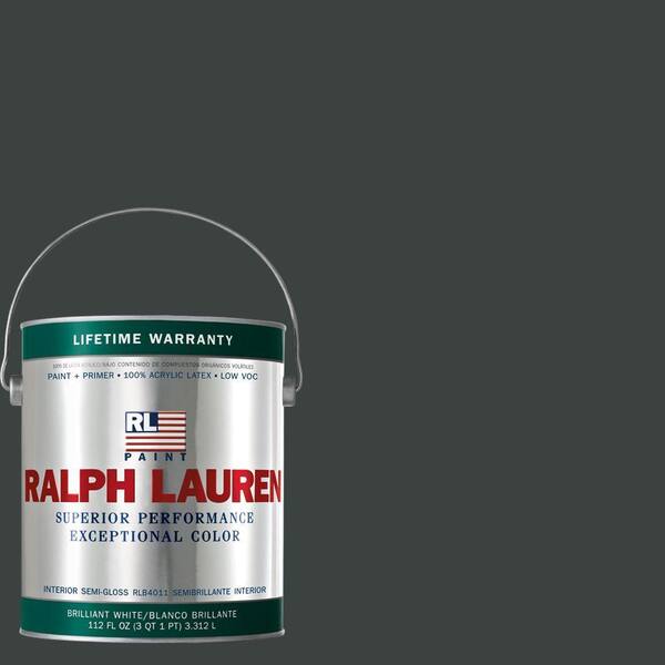 Ralph Lauren 1-gal. Black Basalt Semi-Gloss Interior Paint