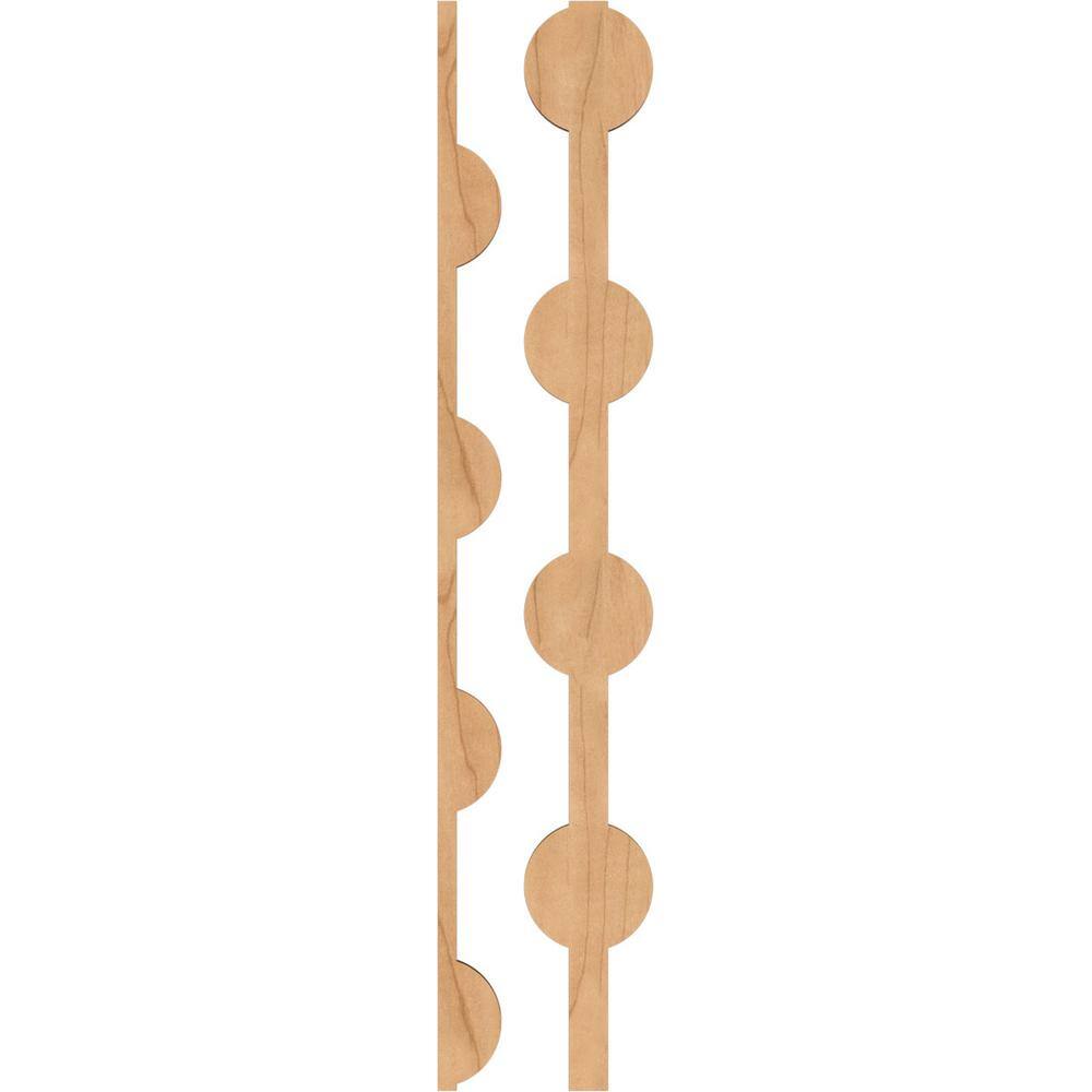 Bridgeport 47" Maple Wood Decorative Slat Wall Panel Kit