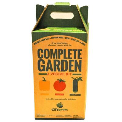 City Garden Complete Garden: Tomato, Cucumber, Pepper
