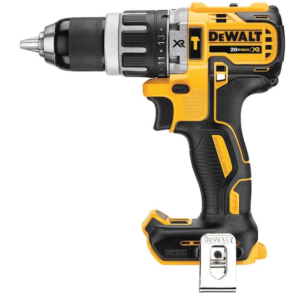 DEWALT 20V MAX XR with Tool Connect Cordless Brushless 1/2 in. Hammer Drill/Driver (Tool Only) DCD796B - Home