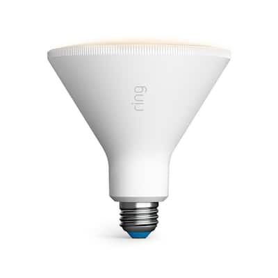 Ring Smart Lighting Battery Black Motion Activated Outdoor Integrated ...