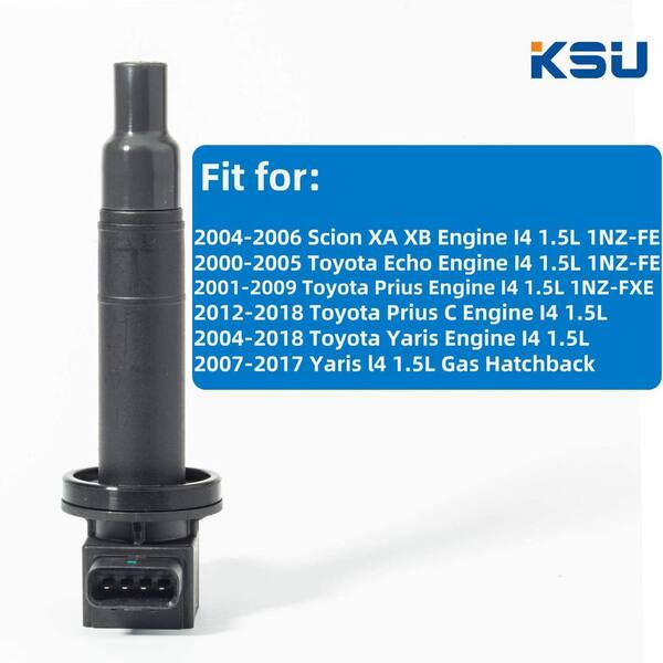 KSU Ignition Coils, Compatible with Select Scion and Toyota Car Models  (4-Pack) 09-050 The Home Depot