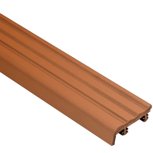 Schluter Trep-S Nut Brown 1-1/32 in. x 8 ft. 2-1/2 in. Thermoplastic Rubber Replacement Insert