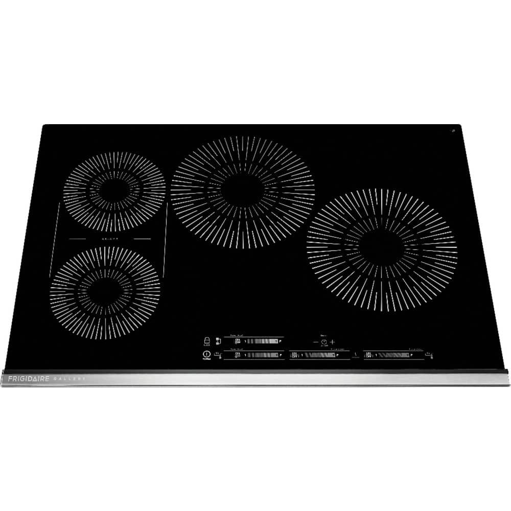 Gallery 30 in. Induction Modular Cooktop in Black with 4 Burner Elements, including Bridge Burner for Griddle