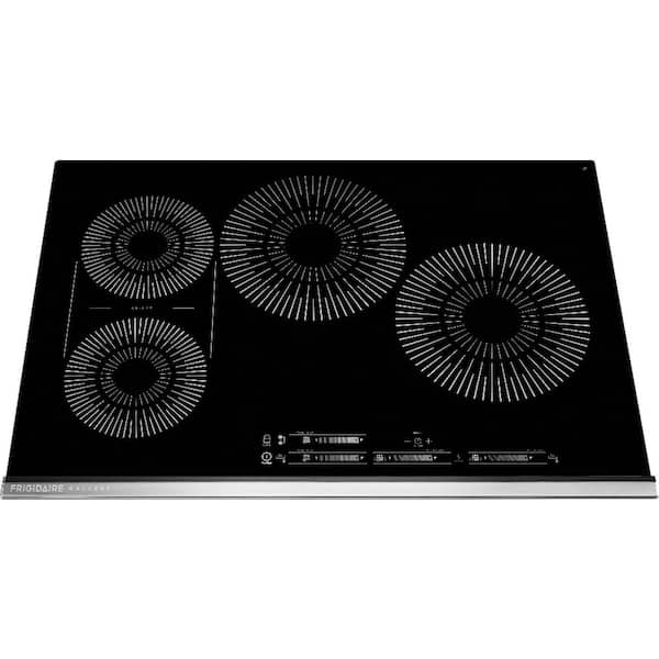 Gallery 30 in. Induction Modular Cooktop in Black with 4 Burner Elements, including Bridge Burner for Griddle