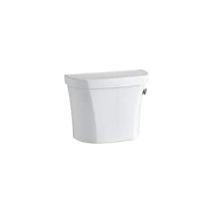 Wellworth 1.28 GPF Single Flush Toilet Tank Only with Right-Hand Trip Lever in White