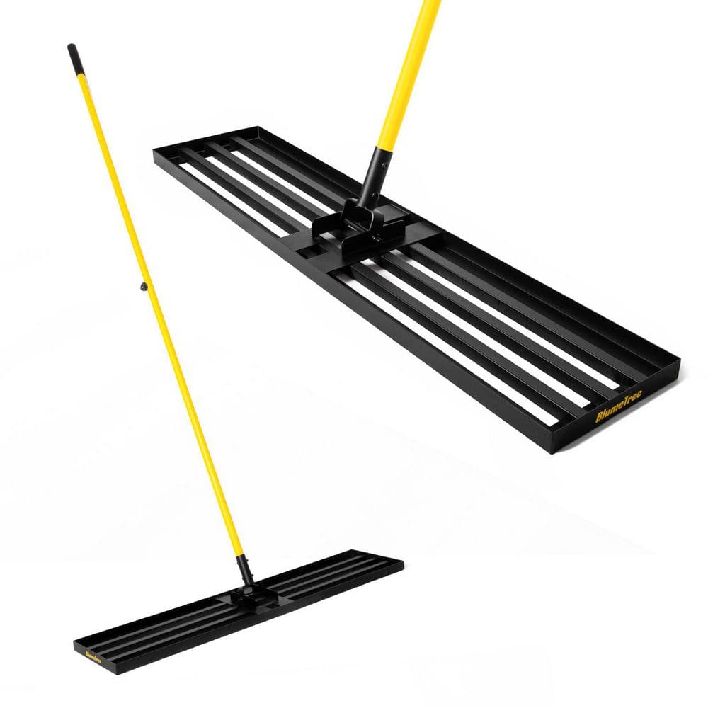 Lawn Leveling Rake 45 in. x 10 in. with 84 in. Steel Long Handle Heavy-Duty Level Lawn Tool for Garden Backyard Lawn price history on PriceWatchPro