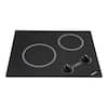 Kenyon Arctic 21 in. 120-Volt Radiant Electric Cooktop in Black with 2- Elements B41603 - The Home Depot