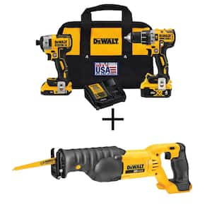 DEWALT 20V MAX* Cordless Drill Combo Kit, 2-Tool (DCK287D1M1) 