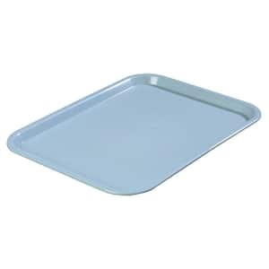 Carlisle Cafe® Blue Polypropylene Basketweave Tray - 14L x 10W