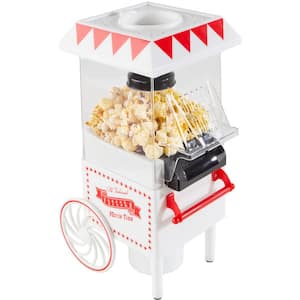 6 oz. Capacity Air Popper Popcorn Maker - Vintage-Style Countertop Popper Popcorn Machine with 6-Cup Capacity