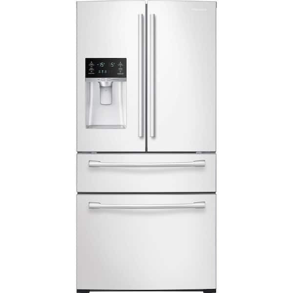 Samsung 28.15 cu. ft. 4-Door French Door Refrigerator in White