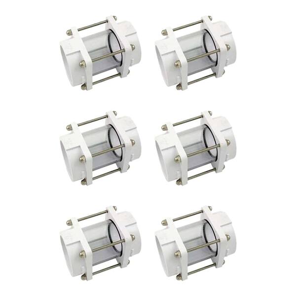 HAYWARD 2 in. Socket In-Line Sight Glass (6-Pack)