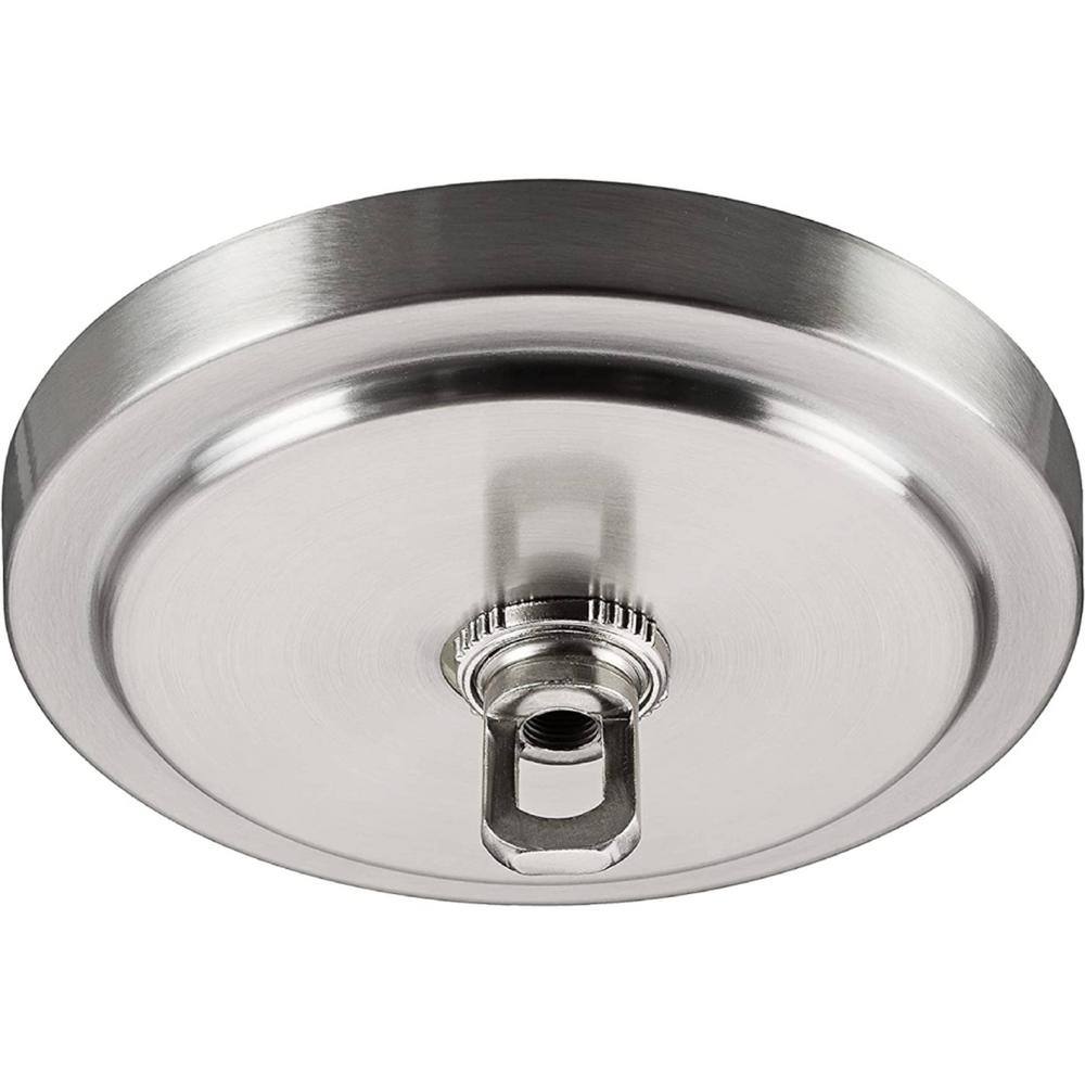 Brushed Nickel 5.5" Diameter Chandelier Fixture Canopy Kit