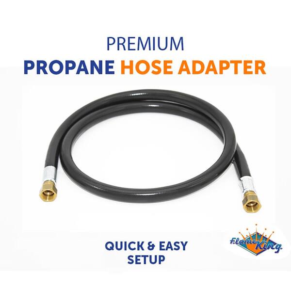 Empava 15-ft 3/8-in Natural Gas Hose with Quick Connect Fittings in the  Propane Tanks & Accessories department at