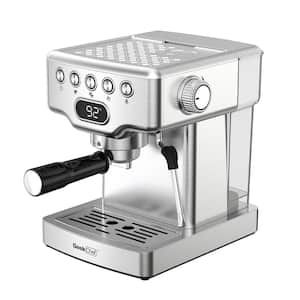 Brentwood 4-Cup Stainless Steel Espresso and Cappuccino Maker Machine  GA-134BK - The Home Depot