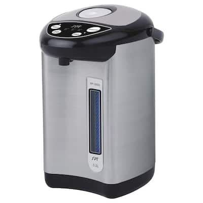 13.5-Cup Stainless Steel Electric Kettle and Hot Water Dispenser